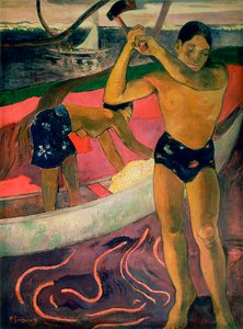 El hombre con un hacha, 1891